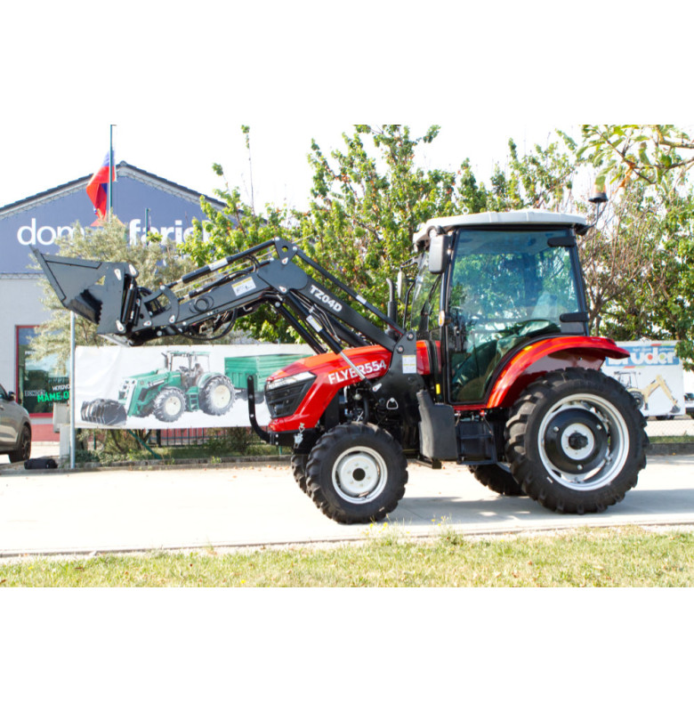 Malotraktor FLYER 554 s čelním nakladačem