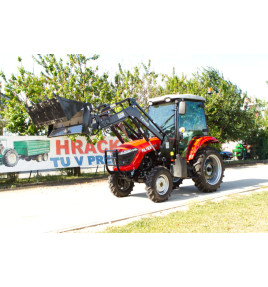 Malotraktor FLYER 554 s čelním nakladačem
