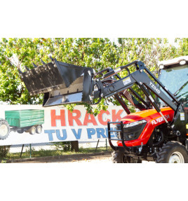 Malotraktor FLYER 554 s čelním nakladačem