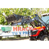 Malotraktor FLYER 554 s čelním nakladačem