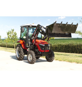 Malotraktor FLYER 554 s čelním nakladačem